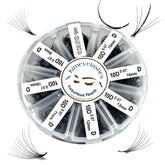 1000 Premade volume fans Mixed lengths 9-16mm loose Fans C, D Curl. Handmade eyelash extensions supplies Russian volume lash promade fan 4D 5D 6D 7D 8D 9D 10D (Curl D, 6D - 0.07)
